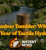 The Bamboo Tumbler Why 2026 is the Year of Tactile Hydration