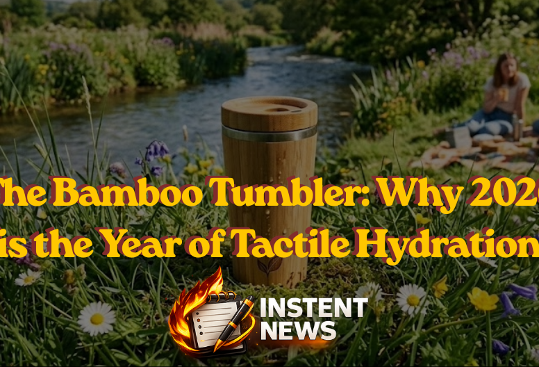 The Bamboo Tumbler Why 2026 is the Year of Tactile Hydration